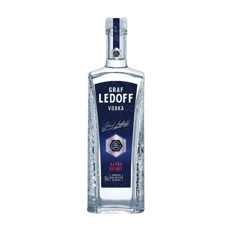 ВОДКА GRAF LEDOFF 40% 0,5Л