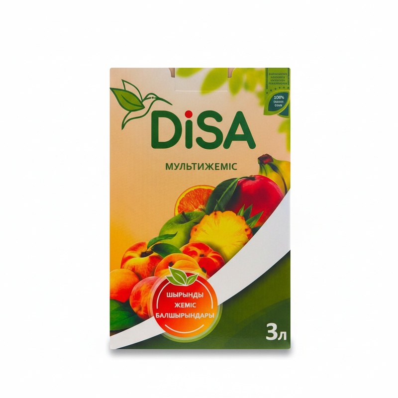 НЕКТАР DISA МУЛЬТИФРУКТ С МЯКОТЬЮ 3Л Т/П