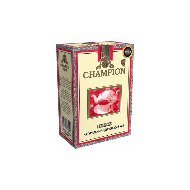 ЧАЙ ЧЕРНЫЙ CHAMPION PEKOE ЛИСТОВОЙ 250Г