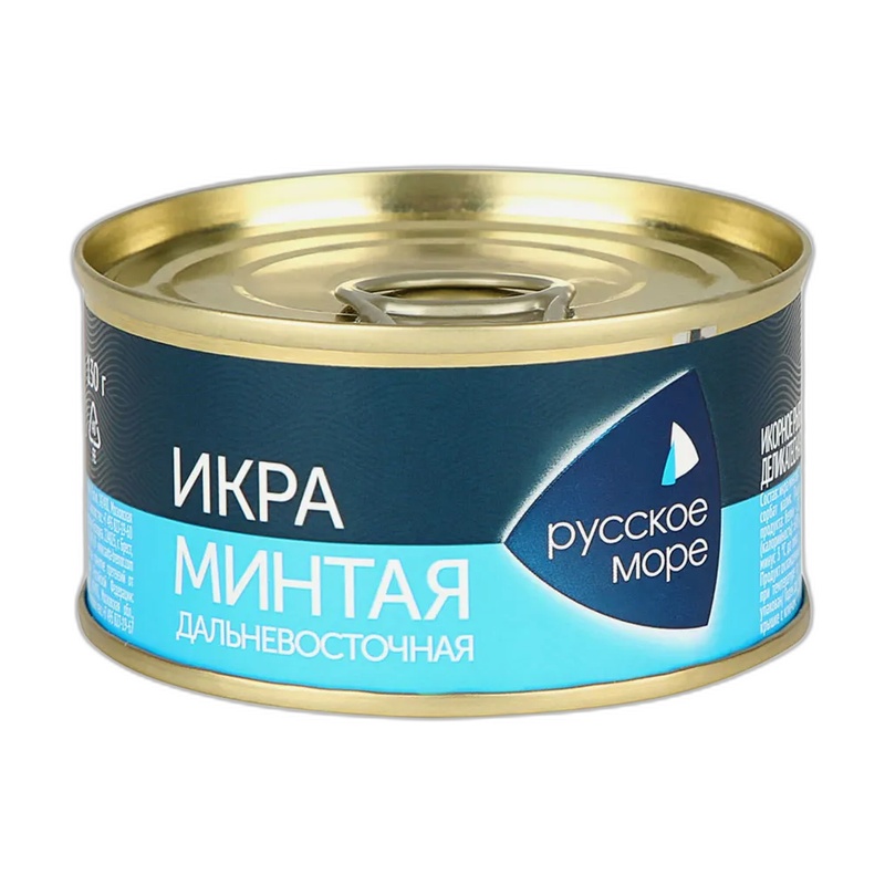 ИКРА МИНТАЯ РУССКОЕ МОРЕ ЛЮКС ДАD62:D66ЛЬНЕВОСТОЧНАЯ 130Г
