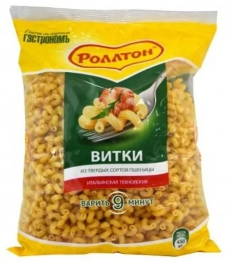 МАКАРОНЫ РОЛЛТОН ВИТКИ 400Г
