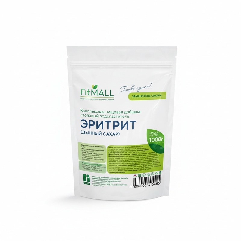 САХАРОЗАМЕНИТЕЛЬ FITMALL ЭРИТРИТ 1КГ Д/П