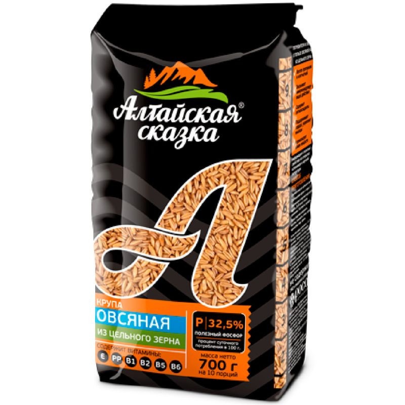 ОВСЯНАЯ КРУПА АЛТАЙСКАЯ СКАЗКА В/С 700Г