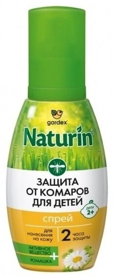 СПРЕЙ GARDEX NATURIN BABY ОТ КОМАРОВ 75МЛ