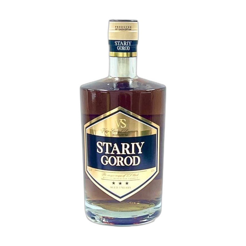 БРЕНДИ TURGEN STARIY GOROD CLASSIK 40% 0,5Л