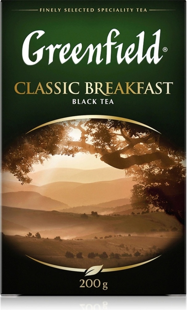 ЧАЙ ЧЕРНЫЙ GREENFIELD CLASSIC BREAKFAST 200Г