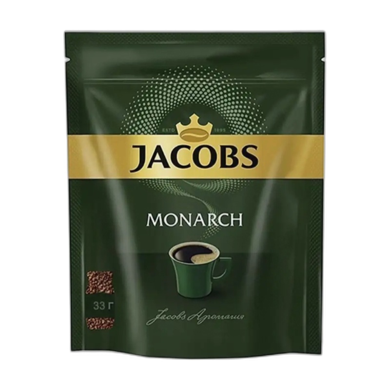 КОФЕ РАСТВОРИМЫЙ JACOBS MONARCH 33Г Д/П