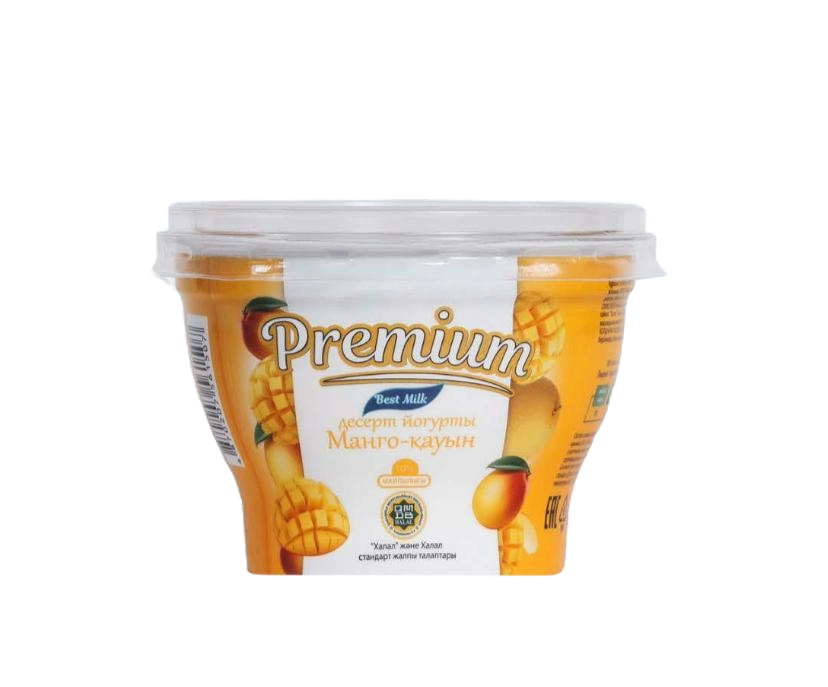 ЙОГУРТ BEST MILK ДЕСЕРТНЫЙ МАНГО ДЫНЯ 10% 180Г