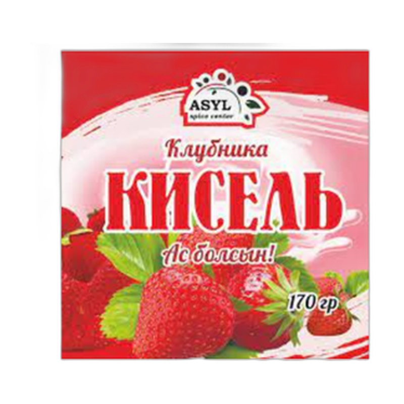 КИСЕЛЬ ASYL КЛУБНИКА 170Г