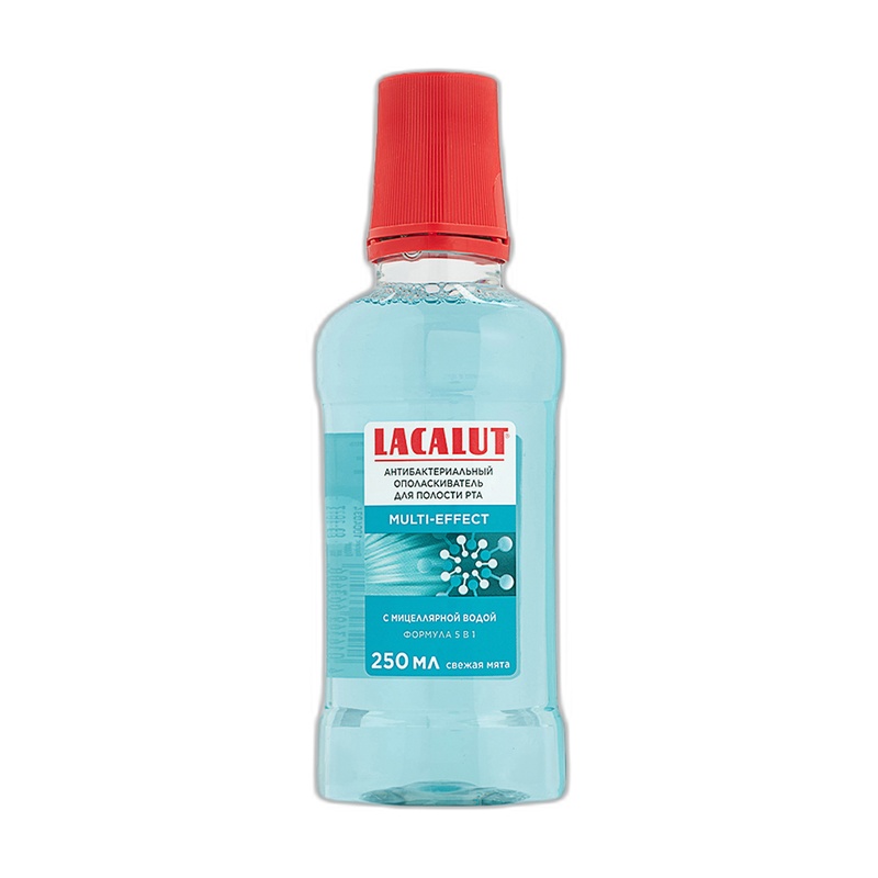 ОПОЛАСКИВАТЕЛЬ ДЛЯ ПОЛОСТИ РТА LACALUT MULTI-EFFECT 250МЛ