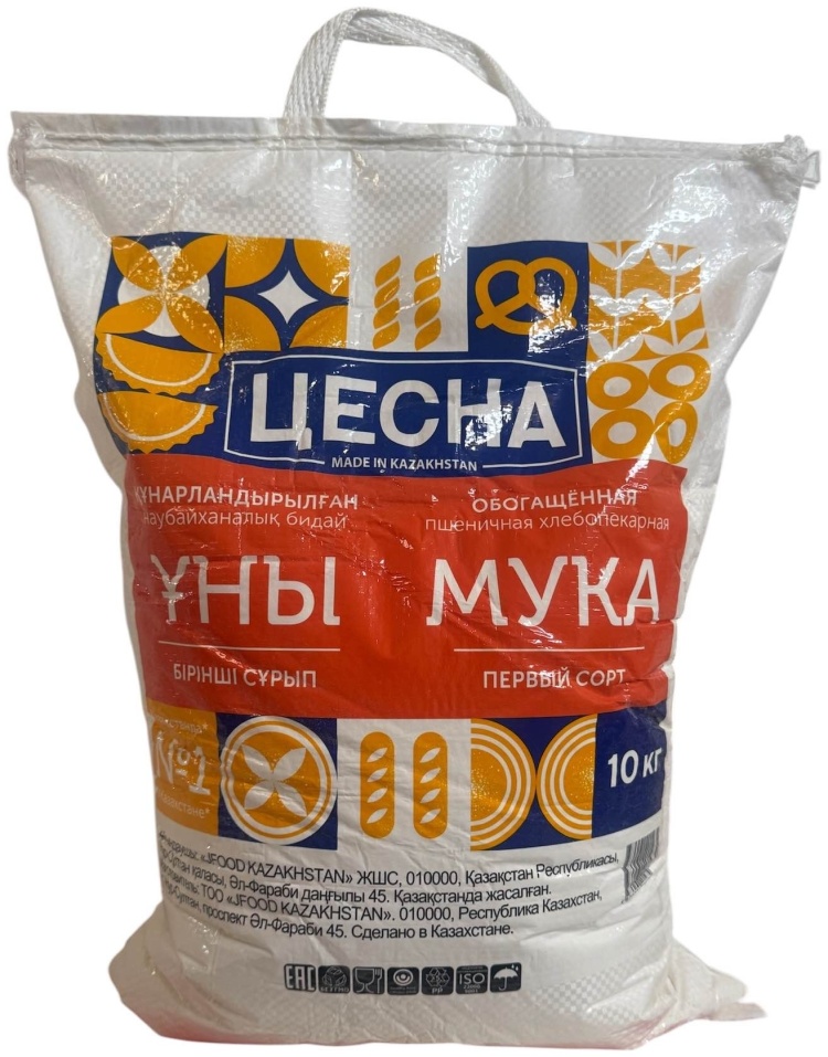 МУКА ПШЕНИЧНАЯ ЦЕСНА 1/С 10КГ