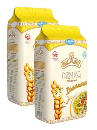 МУКА ПШЕНИЧНАЯ БЕЛЕС В/С 5КГ
