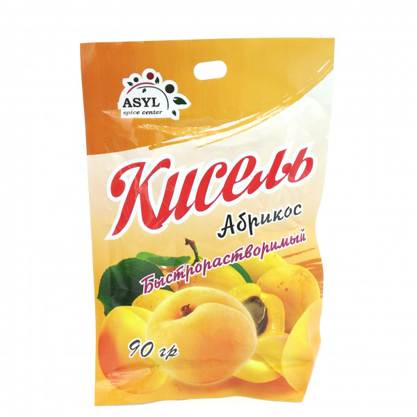 КИСЕЛЬ ASYL БЫСТРОРАСТВОРИМЫЙ АБРИКОС 90Г