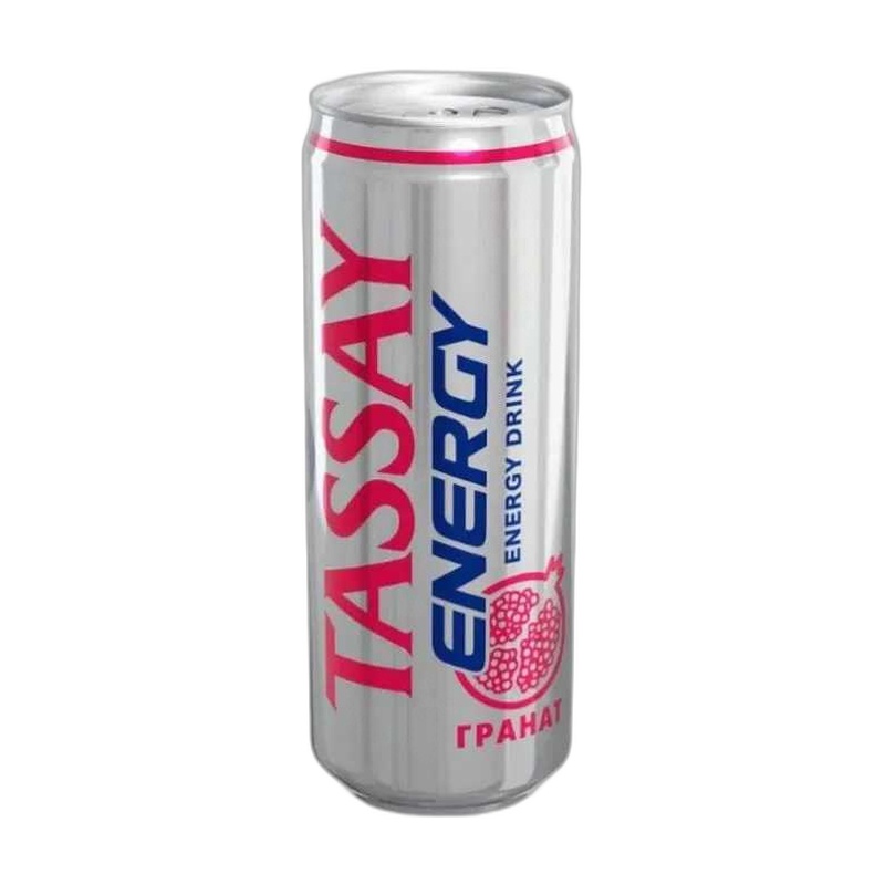 НАПИТОК ЭНЕРГЕТИЧЕСКИЙ TASSAY GRANAT 0,45Л Ж/Б