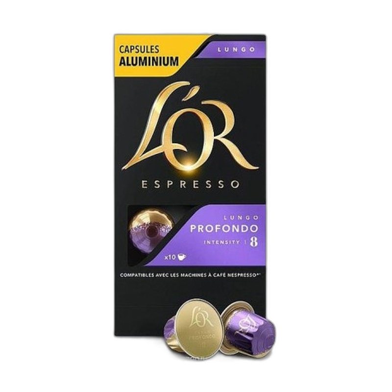 КОФЕ В КАПСУЛАХ L'OR LUNGO PROFONDO 52Г