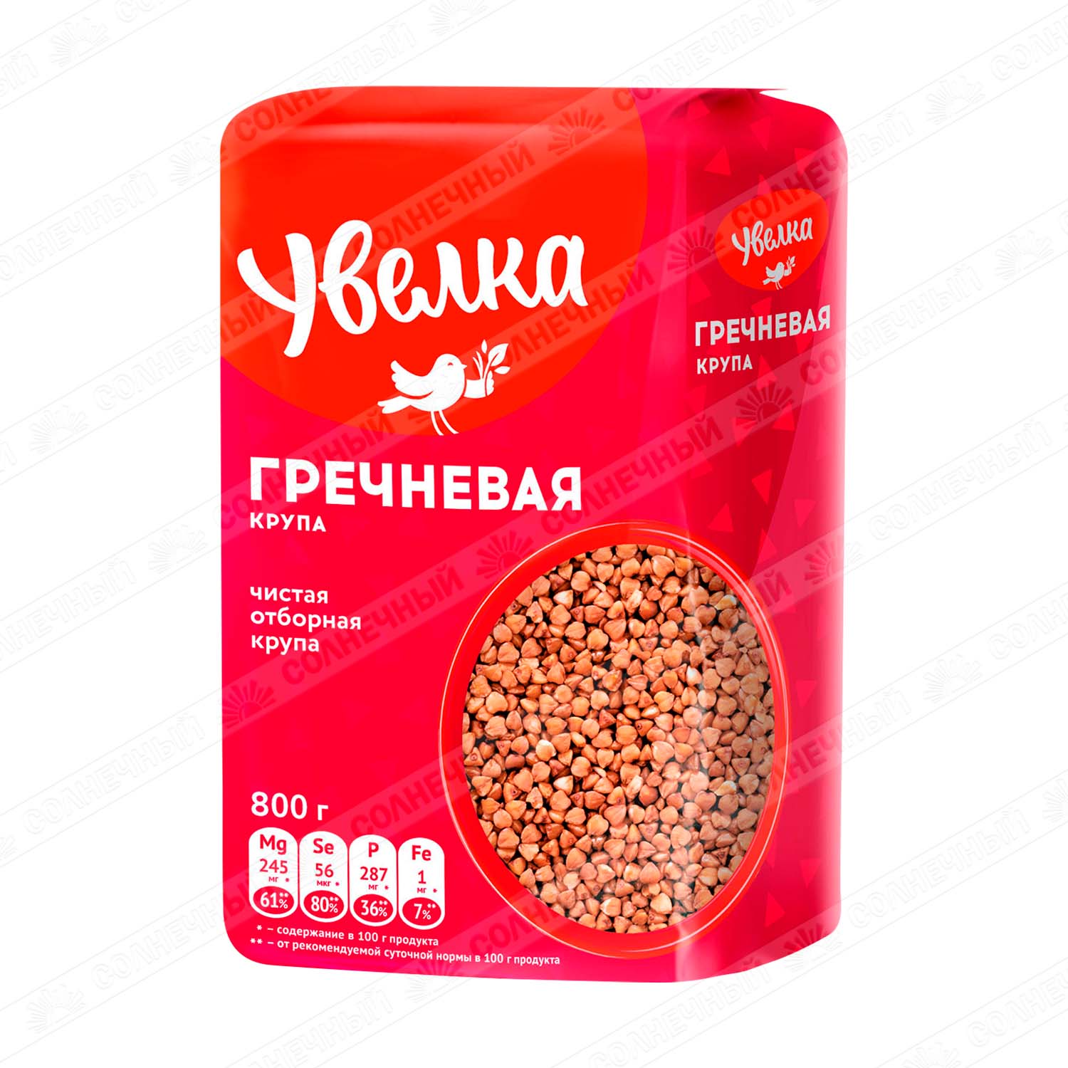 ГРЕЧНЕВАЯ КРУПА УВЕЛКА ЯДРИЦА 800Г