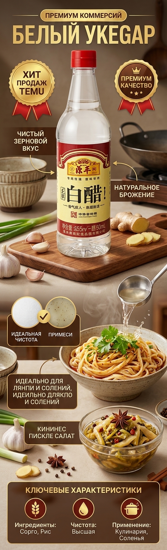 УКСУС БЕЛЫЙ ШАНХАЙСКИЙ