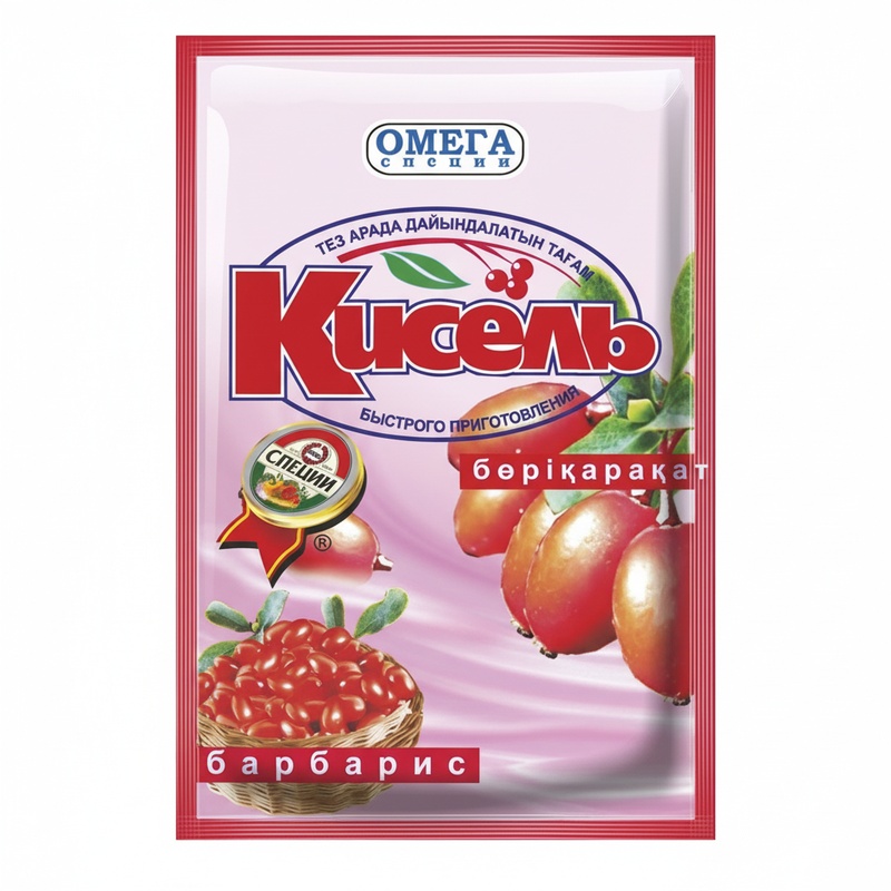 КИСЕЛЬ ОМЕГА БАРБАРИС 90Г