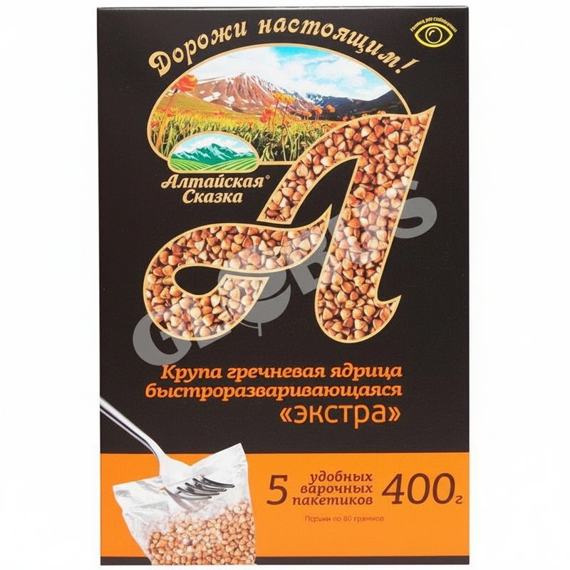 ГРЕЧНЕВАЯ КРУПА АЛТАЙСКАЯ СКАЗКА ЭКСТРА 400Г ВАР/ПАК