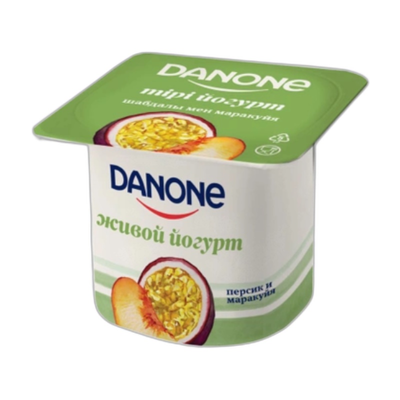 ЙОГУРТ DANONE ПЕРСИК МАРАКУЙЯ 120Г