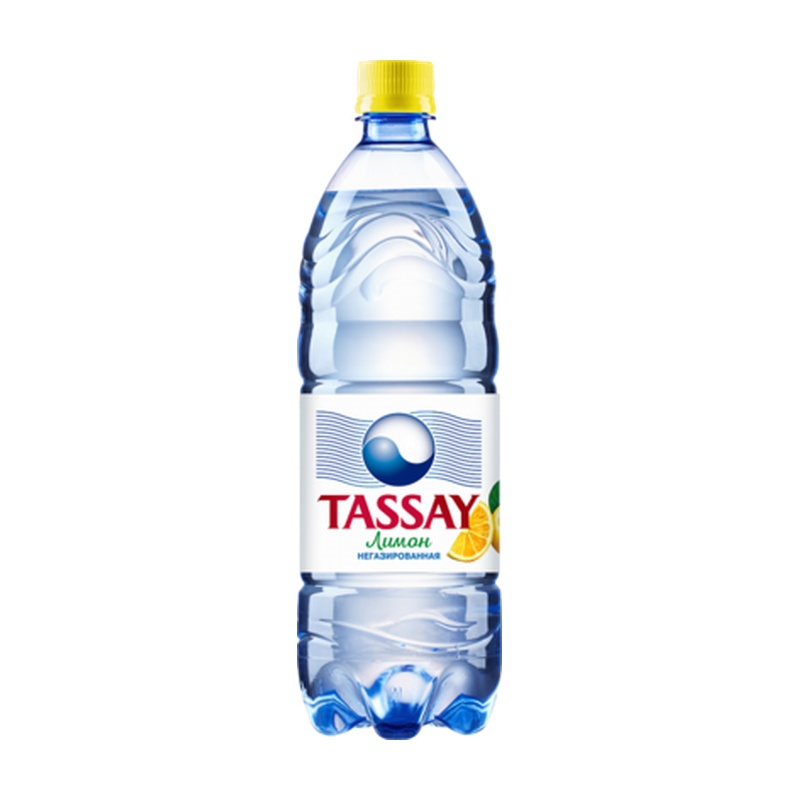 ВОДА НЕГАЗИРОВАННАЯ TASSAY ЛИМОН 1Л ПЭТ