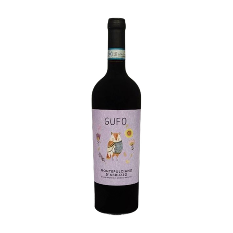 ВИНО GUFO MONTEPULCIANO КРАСНОЕ СУХОЕ 13% 0,75Л ИТАЛИЯ