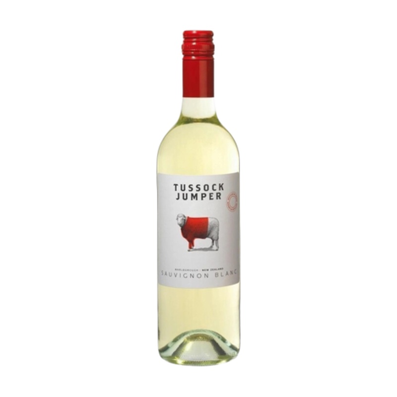 ВИНО TUSSOCK JUMPER SAUVIGNON BLANC БЕЛОЕ СУХОЕ 12,5% 0,75Л НОВАЯ ЗЕЛАНДИЯ