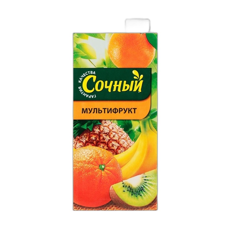 СОК СОЧНЫЙ МУЛЬТИФРУКТ 0,93Л Т/П