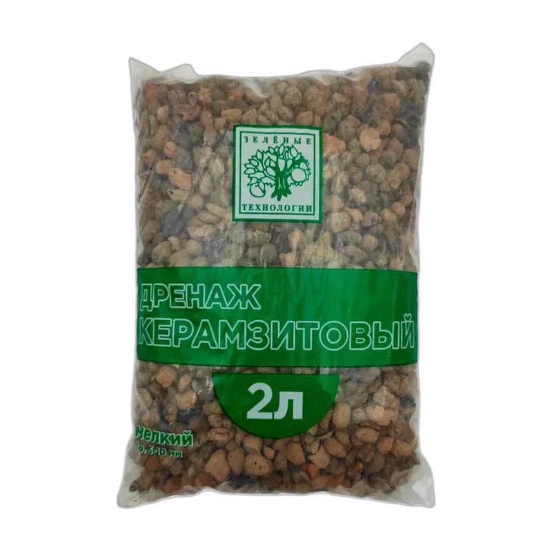 ДРЕНАЖ КЕРАМЗИТОВЫЙ 2Л 5-10ММ