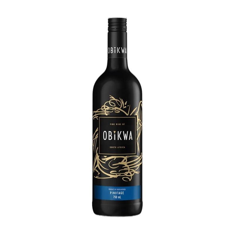 ВИНО OBIKWA PINOTAGE КРАСНОЕ СУХОЕ 13,5% 0,75Л ЮАР