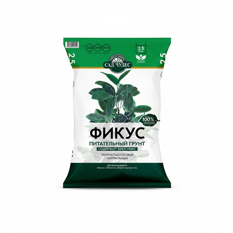 ГРУНТ САД ЧУДЕС ФИКУС 2,5Л