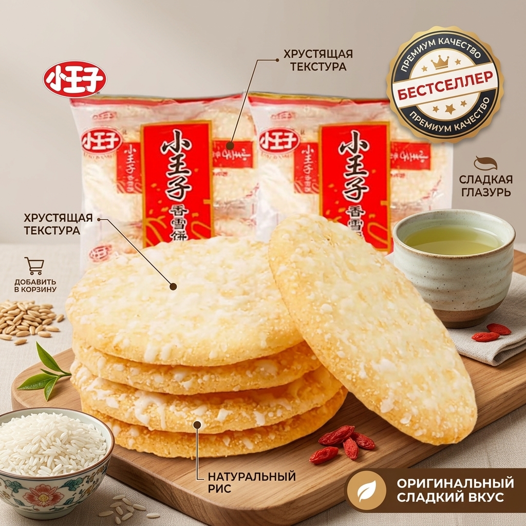 ПЕЧЕНЬЕ РИСОВОЕ 89Г