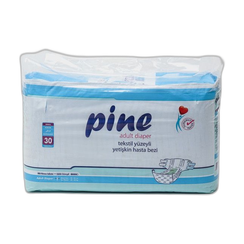 ПОДГУЗНИКИ УРОЛОГИЧЕСКИЕ PINE ADULT SMALL 50-85СМ 30-50КГ 30ШТ