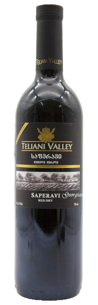 ВИНО TELIANI VALLEY САПЕРАВИ КРАСНОЕ СУХОЕ 13% 0,75Л ГРУЗИЯ