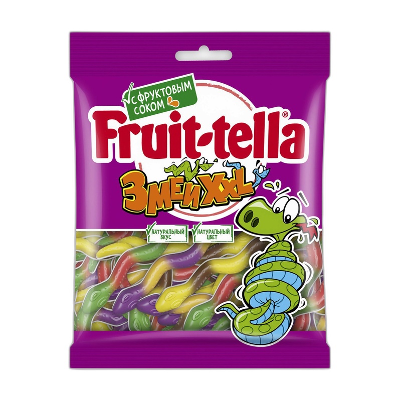 МАРМЕЛАД FRUITTELLA ЗМЕИ XXL 70Г