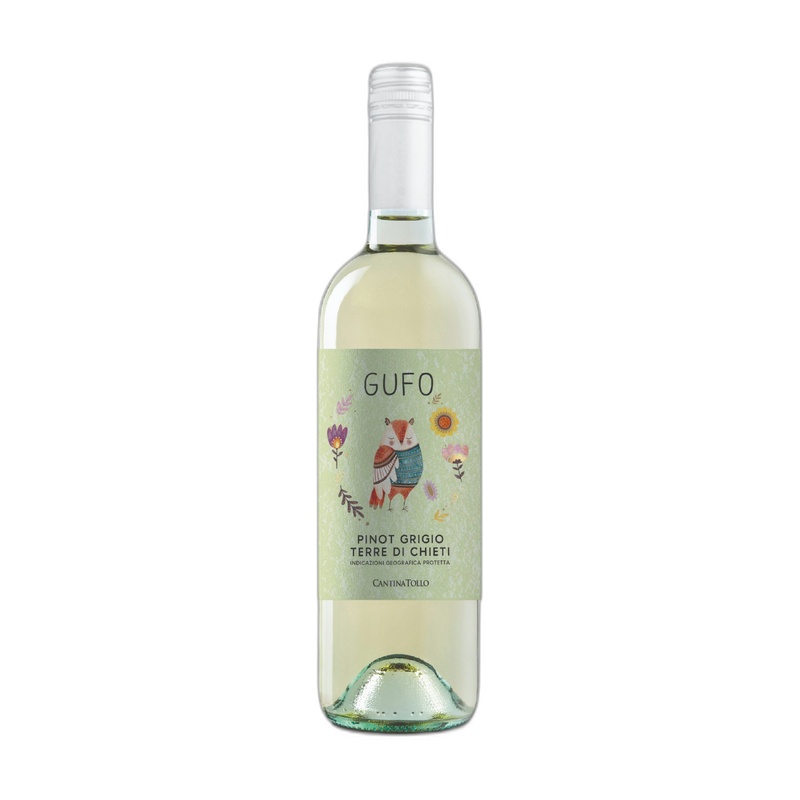 ВИНО GUFO PINOT GRIGIO БЕЛОЕ СУХОЕ 12% 0,75Л ИТАЛИЯ