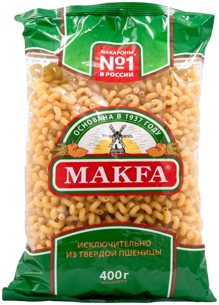 МАКАРОНЫ MAKFA ВИТКИ 400Г