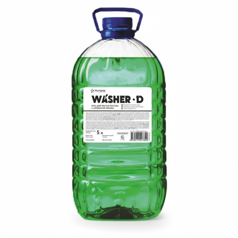 ГЕЛЬ ДЛЯ МЫТЬЯ ПОСУДЫ WASHER-D ЯБЛОКО 5Л
