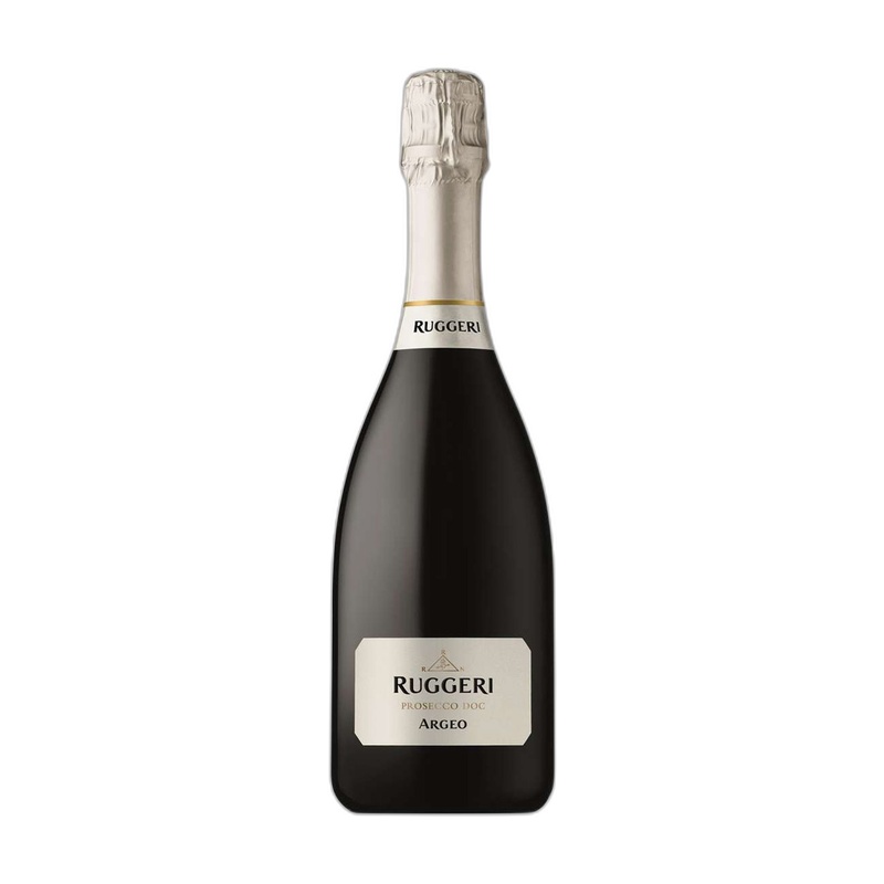 ВИНО ИГРИСТОЕ RUGGERI ARGEO PROSECCO БЕЛОЕ СУХОЕ 11% 0,75Л ИТАЛИЯ