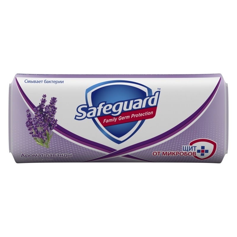 МЫЛО SAFEGUARD НЕЖНЫЙ УХОД ЛАВАНДА 90Г
