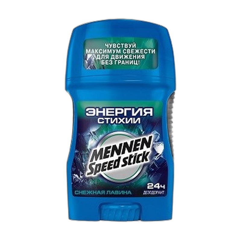 ДЕЗОДОРАНТ-СТИК MENNEN SPEED STICK СНЕЖНАЯ ЛАВИНА 60Г