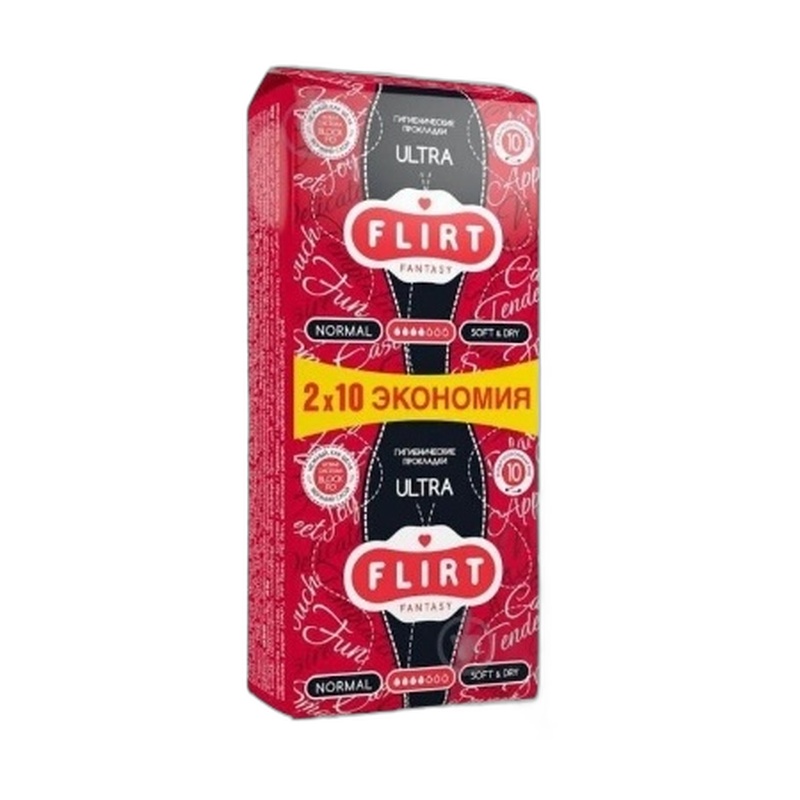 ПРОКЛАДКИ FLIRT FANTASY ULTRA DUO SOFT&DRY '4 20ШТ