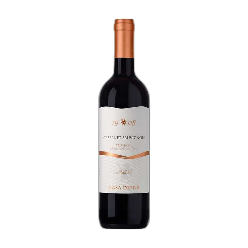 ВИНО CASA DEFRA CABERNET SAUVIGNON КРАСНОЕ СУХОЕ 12% 0,75Л ИТАЛИЯ