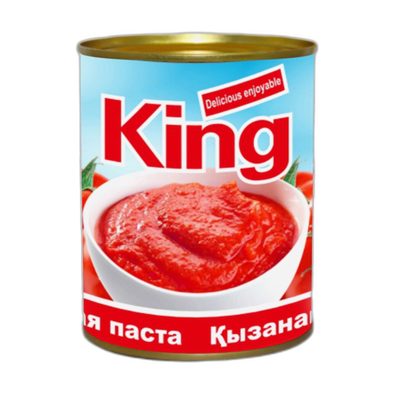ТОМАТНАЯ ПАСТА KING 400Г Ж/Б