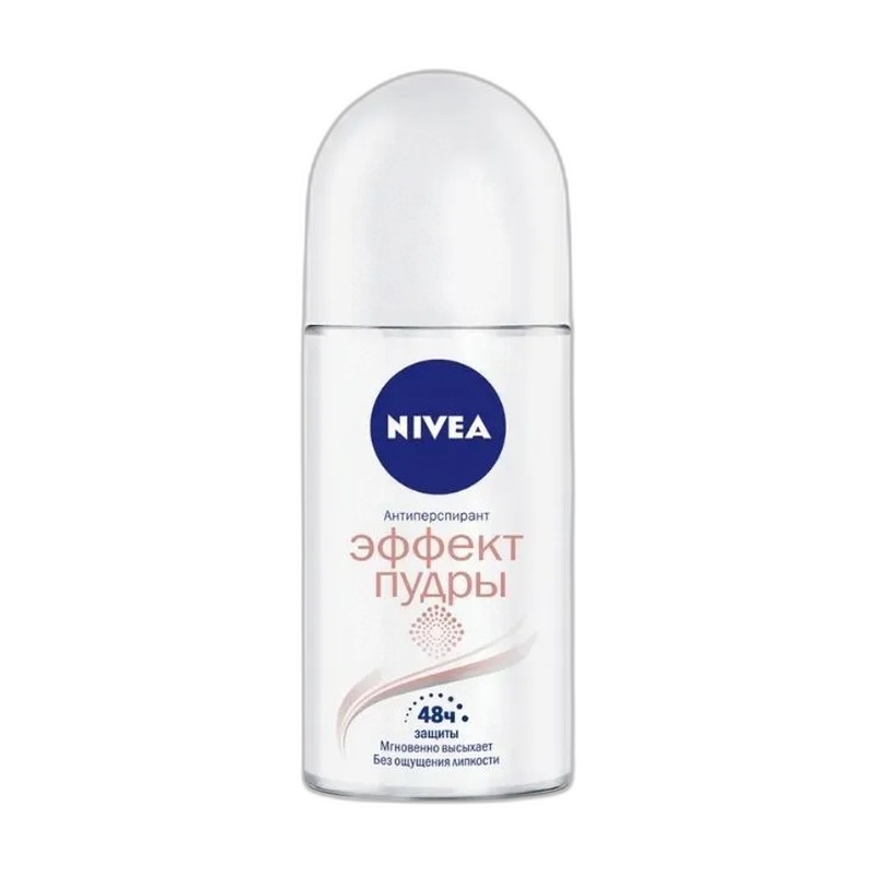 АНТИПЕРСПИРАНТ-РОЛИК NIVEA ЭФФЕКТ ПУДРЫ 50МЛ