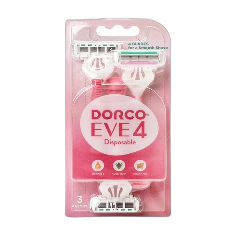 БРИТВА ОДНОРАЗОВАЯ DORCO EVE 4 3ШТ