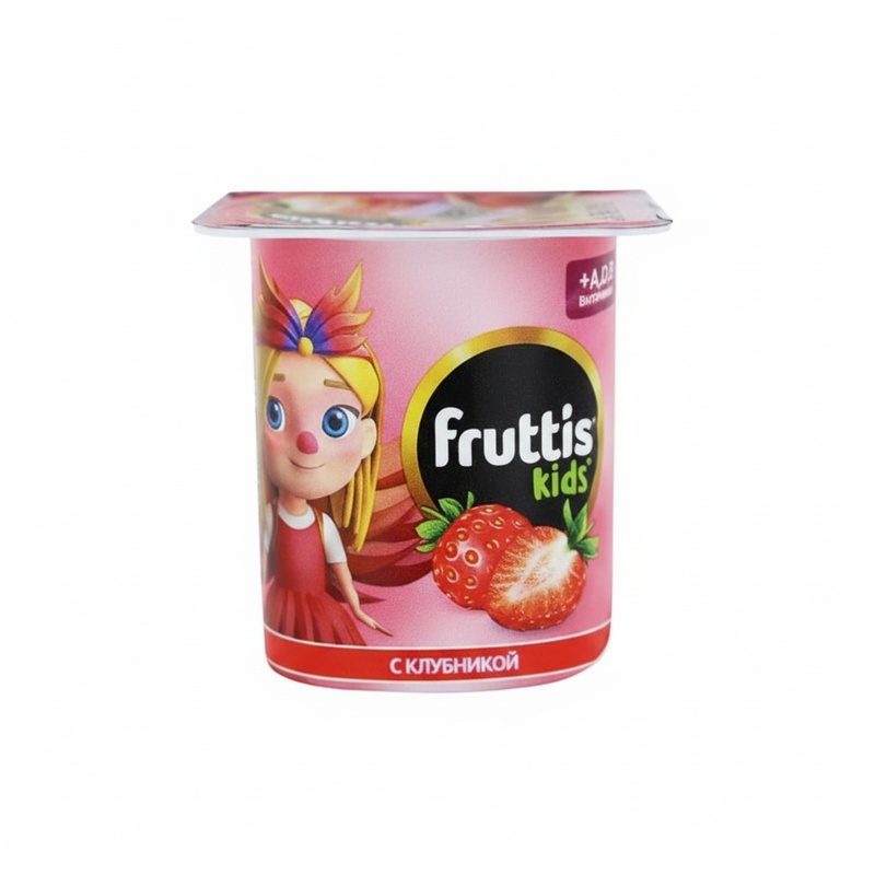ЙОГУРТ FRUTTIS KIDS КЛУБНИКА 2,5% 110Г