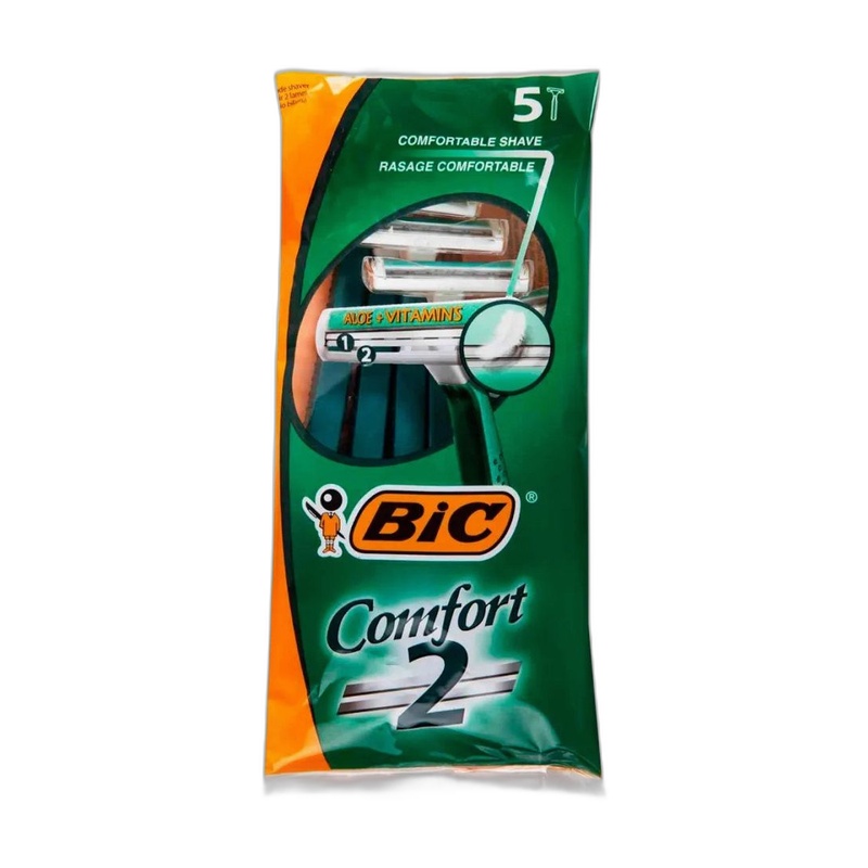 БРИТВА ОДНОРАЗОВАЯ BIC 2 COMFORT 5ШТ