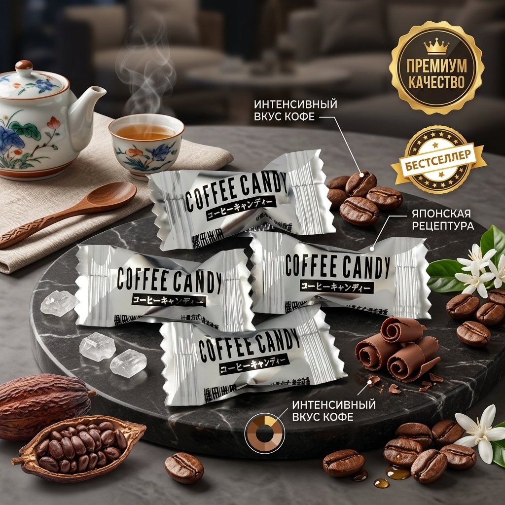 КОНФЕТЫ COFFEE КЛАССИЧЕСКИЕ ВЕС