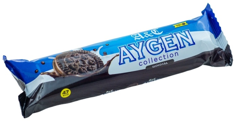 ПЕЧЕНЬЕ СУЛТАН AYGEN КАКАО ШОКОЛАДНЫЙ КРЕМ 100Г